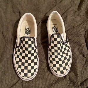 Vans Slip-On Checkerboard Shoe
